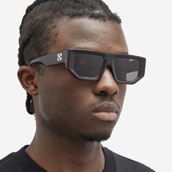 Off-White VANCOUVER Men Sunglasses Black Grey Square OERI13F VANCOUVER 1007 - Picture 14 of 14